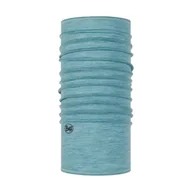 Czapki i chusty sportowe damskie - Chusta wielofunkcyjna z wełny merynosów Buff Merino Lightweight Solid Pool - miniaturka - grafika 1