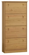 Szafki na buty - Szafka na buty drewniana nr1 olcha - miniaturka - grafika 1