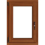 Okna - Lupol 3-szybowe fasadowe lakier kolor afromozja O4 90 RU 565x835 mm - miniaturka - grafika 1