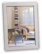 Ramki na zdjęcia - ZEP Ramka ITALIA 15x20 Olimpia Srebrna S4068) - miniaturka - grafika 1