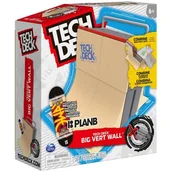 Zabawki zręcznościowe - Tech Deck fingerboard zestaw rampa Big Vert Wall + deskorolka - miniaturka - grafika 1