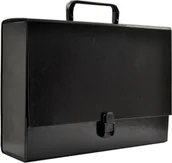 Teczki i skoroszyty - Teczka z rączką 9cm 3920-TR 9 652343-CZA, Kolor: Czarna nr 2343 - miniaturka - grafika 1