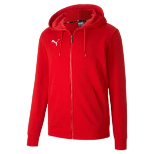 Bluza męska Puma teamGOAL 23 Casuals Hooded Jacket czerwona - Bluzy sportowe męskie - miniaturka - grafika 1