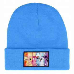 Czapka Zimowa Dziecięca MY LITTLE PONY EKIPA Kucyki Prezent Wzory Niebieska - Czapki damskie - miniaturka - grafika 1