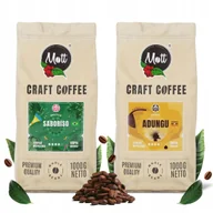 Kawa - Zestaw kaw ziarnistych 2x1kg Świeżo palona 100% Arabica Saboriso Adungu - miniaturka - grafika 1
