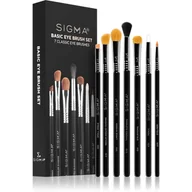 Pędzle do makijażu - Sigma BASIC EYES KIT - Zestaw 7 pędzli do makijażu SG01094 - miniaturka - grafika 1
