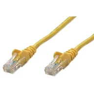 Patchcordy - Intellinet patch cord RJ45, kat. 5e UTP, 50 cm, żółty, 100% miedź 325165 - miniaturka - grafika 1