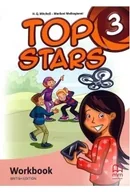 Książki obcojęzyczne do nauki języków - Top Stars 3 WB - miniaturka - grafika 1