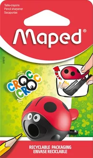 Maped Temperówka Croc Croc Easy 1 otwór mix - Przybory szkolne - miniaturka - grafika 1