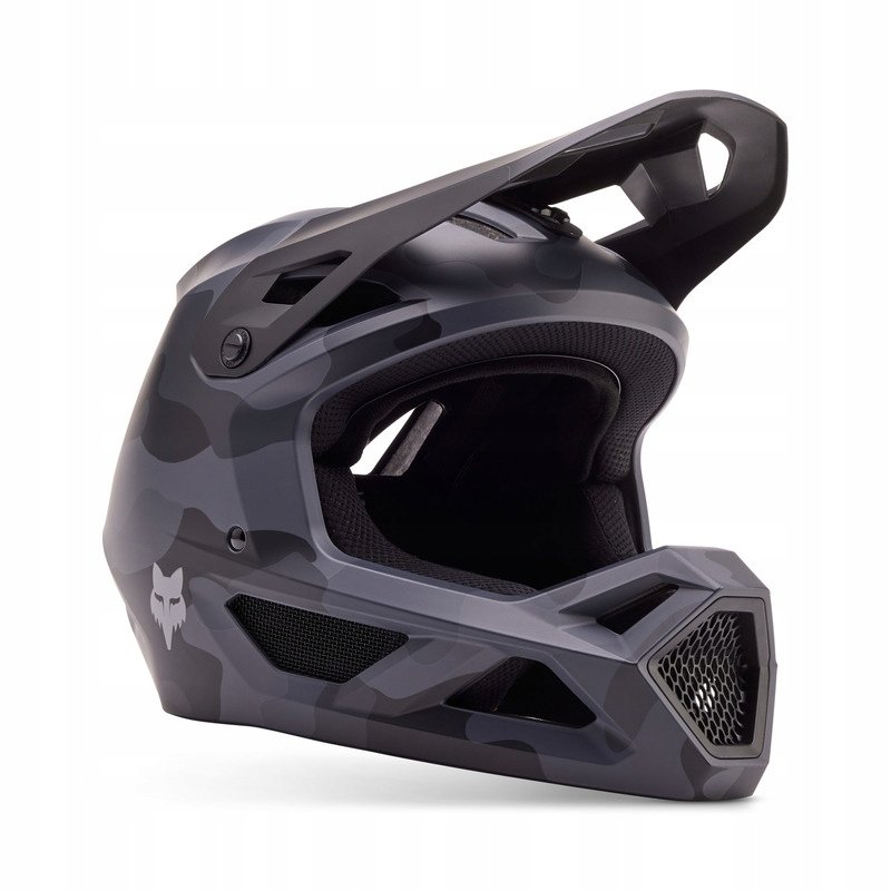 Kask Rowerowy FullFace Fox Junior Rampage Ce/Cpsc Black Camo Rozmiar Yl