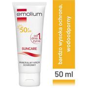 Balsamy i kremy do opalania - Emolium SUNCARE Mineralny Krem ochronny SPF 50, 7076581 - miniaturka - grafika 1