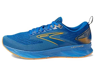 Brooks Męskie sneakersy Levitate 6, klasyczne/niebieskie/pomarańczowe, rozmiar 7,5 UK, Classic Blue Orange, 42 EU - Sneakersy męskie - miniaturka - grafika 1