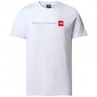 Koszulki sportowe męskie - Koszulka męska The North Face S/S Never Stop Exploring Tee Rozmiar: XXL / Kolor: biały - miniaturka - grafika 1