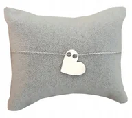 Bransoletki - Bransoletka SERCE ASYMETRYCZNE GRAWER srebro925 18 - miniaturka - grafika 1