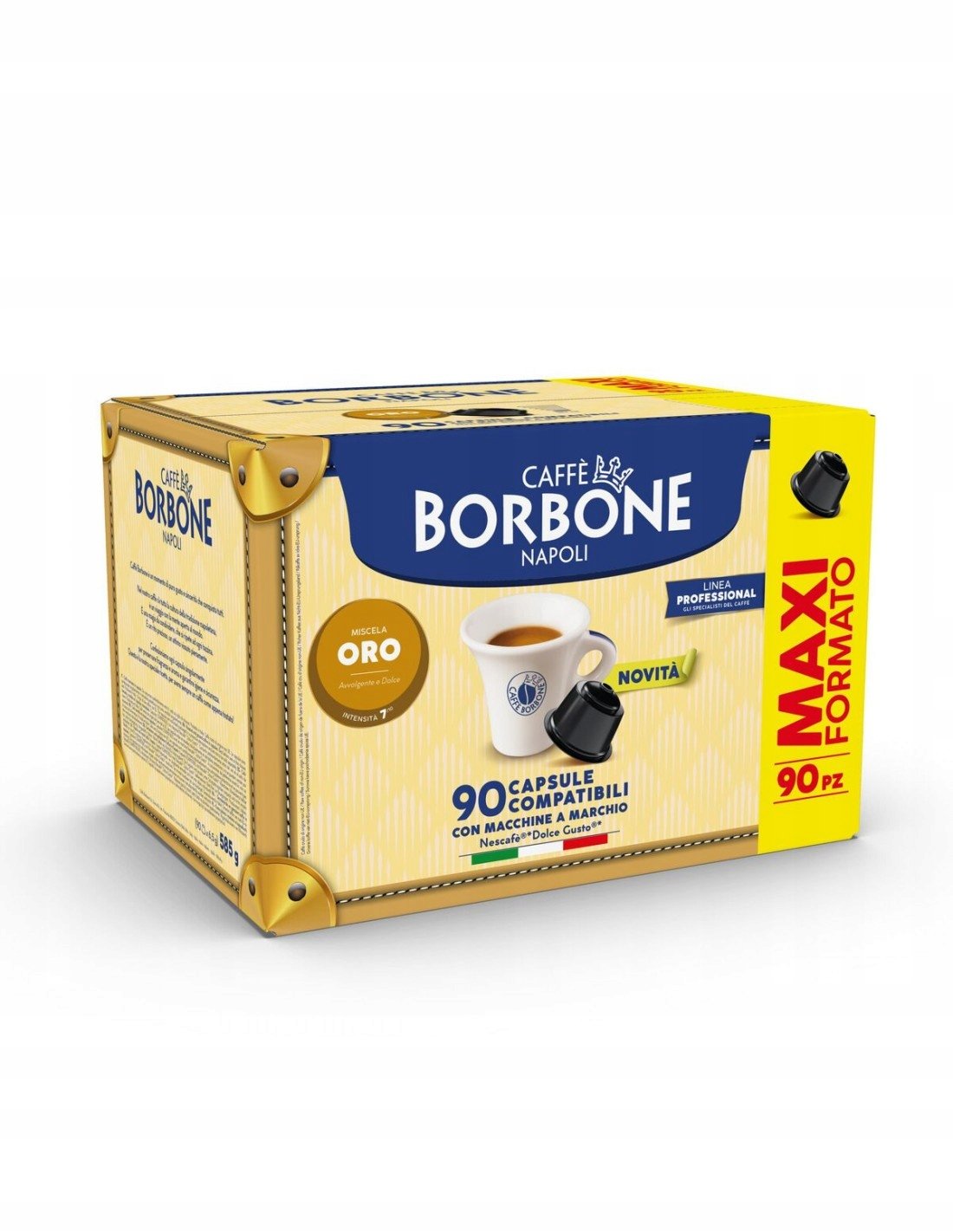 Caffè Borbone Miscela Oro kawa w kapsułkach do Nescafé Dolce Gusto 90 szt