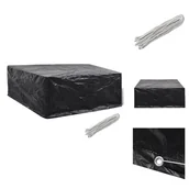 Pokrowce na meble ogrodowe - vidaXL Pokrowiec na meble ogrodowe 10 oczek 260x260x90 cm - Pokrowce ochronne na meble ogrodowe - miniaturka - grafika 1