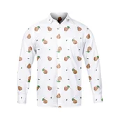 Koszule męskie - Koszula męska Gruszki - miniaturka - grafika 1