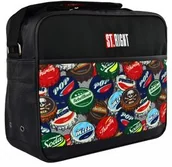 Torby szkolne - Torba na ramię St.Right Bottle Caps SB-02 (7492) 5617492 - miniaturka - grafika 1