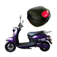 Skutery - Skuter elektryczny E-MIO Destina Fiolet + Kufer - miniaturka - grafika 1