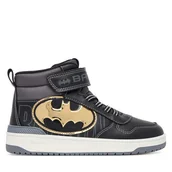 Buty dla chłopców - Sneakersy Geox J Washiba J56LQG 05411 C0495 S Czarny - miniaturka - grafika 1