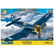 Klocki - Cobi Historical Collection WWII Vought F4U Corsair myśliwiec amerykański - miniaturka - grafika 1