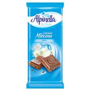 Czekolada - Alpinella CZEKOLADA MLECZNA 90G 18.10 Darmowa dostawa! 37075124 - miniaturka - grafika 1