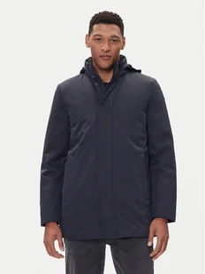 Geox Płaszcz przejściowy Vincit M5620M T3127 F1624 Granatowy Regular Fit - Płaszcze męskie - miniaturka - grafika 1