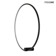 Lampy ścienne - Kinkiet MOOSEE lampa ścienna HOOP 80 czarna - miniaturka - grafika 1