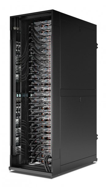 Listwa zasilająca APC APC NetShelter Rack PDU Advanced Gen 2, Metered, 3Phase, 22.1kW 400V 32A or 17.3kW 415V 30A, 530P6, 48 Outlet rozdzielacz zasilania PDU 48 x gniazdo sieciowe 0U Czarny APDU11350ME