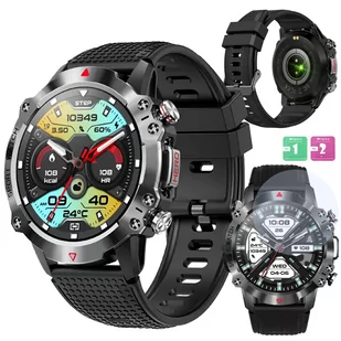 Artnico KR10 Srebrno-czarny - Smartwatch - miniaturka - grafika 1