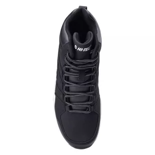 ﻿Hi-Tec Tander Mid Black Męskie Obuwie Casualowe o - Buty trekkingowe męskie - miniaturka - grafika 1