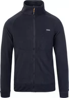 Bluzy męskie - Męski polar Hi-tec Sauli granatowy rozmiar XL - miniaturka - grafika 1