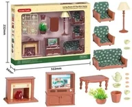 Figurki dla dzieci - Mebelki salon - figurka - miniaturka - grafika 1