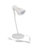 Lampy stojące - Lampka biurkowa biała JUSI - miniaturka - grafika 1