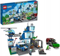 Klocki - LEGO City - Policja Komenda Posterunek policji Wozy helikopter ZESTAW LEGO PREZENT DLA CHŁOPCA DZIEWCZYNKI DZIECI - miniaturka - grafika 1