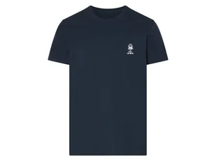 esmara Men T-shirt męski z bawełną (Granatowy, L(52/54)) - Koszulki męskie esmara Men T-shirt męski z bawełną (Granatowy, L(52/54)) - Koszulki męskie - miniaturka - grafika 1