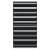 Kratki i pergole - Panel żaluzjowy poziomy regulowany do pergoli ELEGANCE/DELUXE/FUSION 1.3 m Anthracite - Gutroof - miniaturka - grafika 1