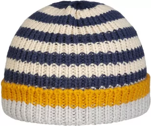 Czapka Dzianinowa Twotone Cuff Kids, ciemnoniebieski, 53-55 cm - Czapki dla dzieci - miniaturka - grafika 1