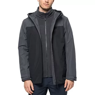 Jack Wolfskin Męska kurtka Taubenberg 3 w 1 Jkt M - Kurtki męskie - miniaturka - grafika 1
