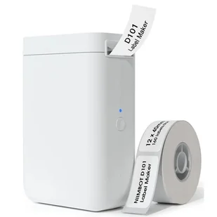Drukarka Etykiet Niimbot D101 White - Drukarki kart i etykiet - miniaturka - grafika 1