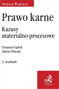 Prawo karne. Kazusy materialno-procesowe - E-booki - prawo - miniaturka - grafika 1