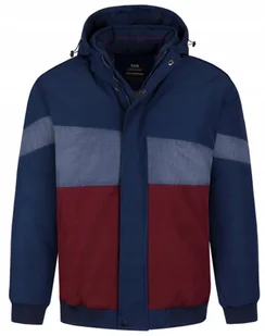 KURTKA MĘSKA ZIMOWA OCIEPLANA Z KAPTUREM 4GSB - XXL - Kurtki męskie - miniaturka - grafika 1
