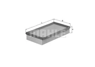 Filtry powietrza - Filtr powietrza Mahle LX 993 - miniaturka - grafika 1
