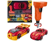 Mały majsterkowicz - Sportowy Samochód do rozkręcania i skręcania 2w1 TUNING + Wkrętarka - miniaturka - grafika 1