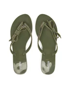 Klapki i japonki damskie - Melissa Japonki Melissa Harmonic M Lover Ad 35797 Zielony - miniaturka - grafika 1