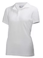 Koszulki i topy damskie - Helly Hansen Helly-Hansen damska koszulka polo Crew Tech biały M 33984-001-Medium - miniaturka - grafika 1