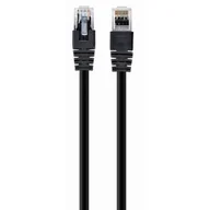 Patchcordy - Gembird Patch cord kat.5e osłonka zalewana 0.5M czarny (PP12-0.5M/BK) - miniaturka - grafika 1