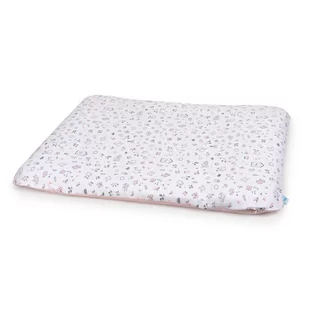Pokrowiec na przewijak miękki (85x72) 2 szt. Candy Pink, Bird World + Light grey, Bird World - Przewijaki - miniaturka - grafika 1