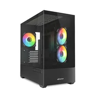Obudowy komputerowe - Sharkoon MK6 RGB Midi Tower Biały - miniaturka - grafika 1