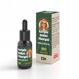 Olejek CBG Krople Babci Marysi Natural Oil 5% - Suplementy naturalne - miniaturka - grafika 1